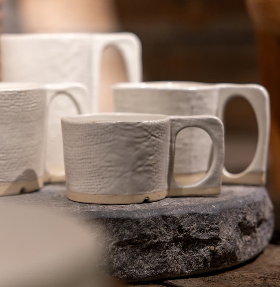 White Sempre Zion cups